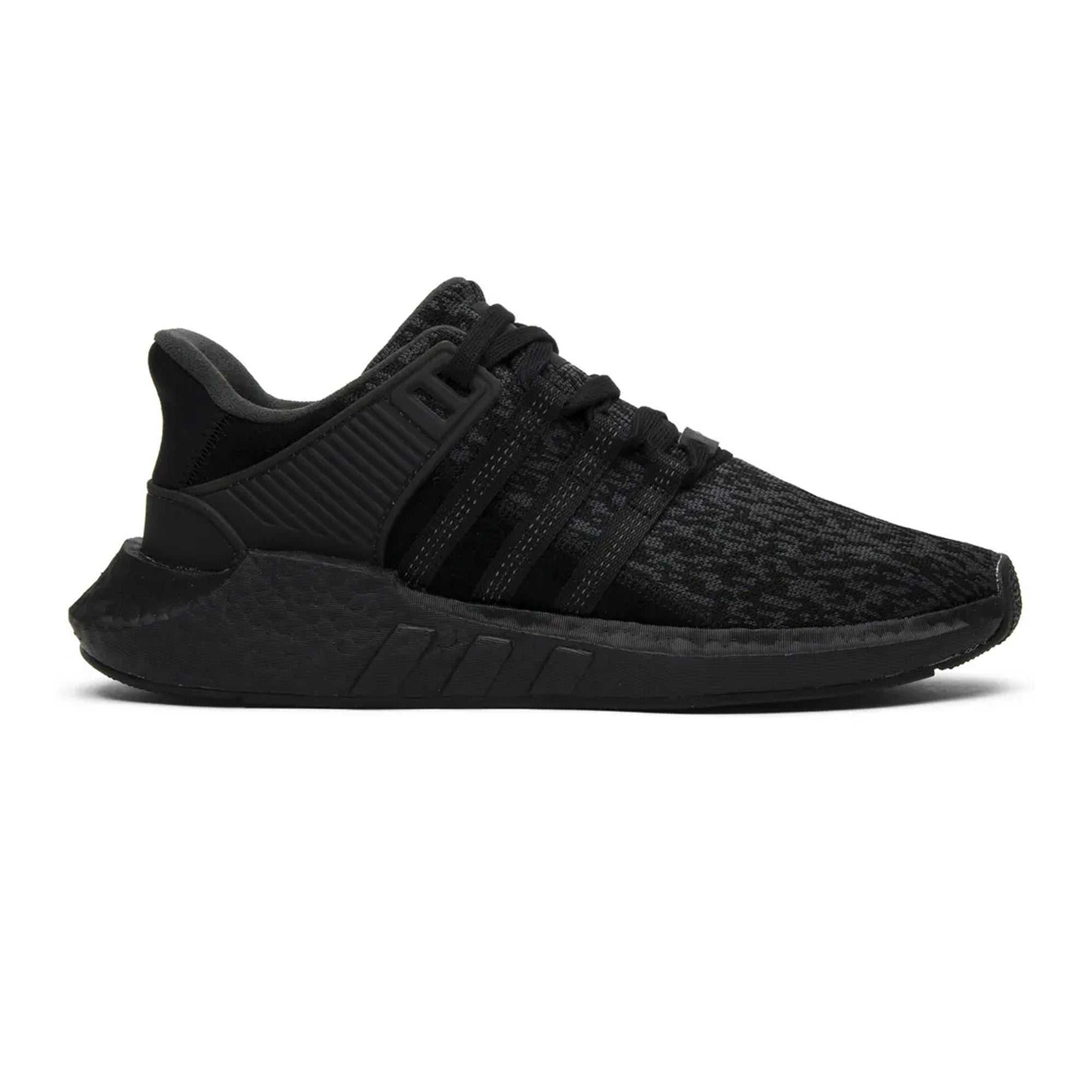 Adidas EQT SUPPORT 93/17 Running Shoes - Triple Black Colorway | Men's Athletic Sneakers for Gym, Training & Casual Wear