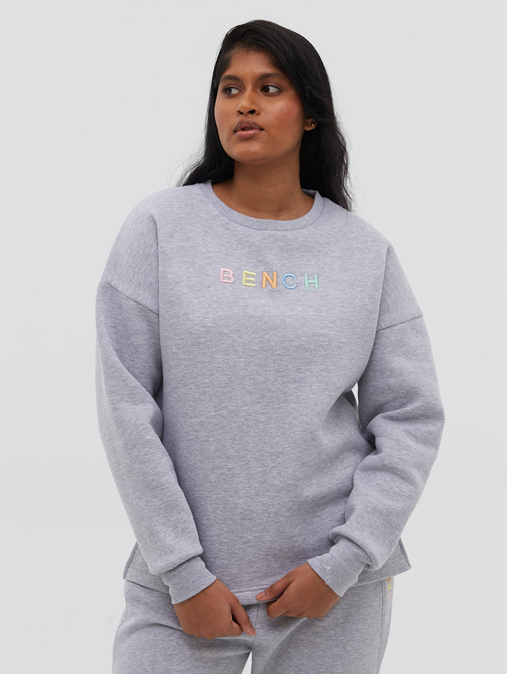 Bloom Crew Neck Sweatshirt for Women - Soft Cotton Pullover Sweater - Casual Loungewear for Fall & Winter - Perfect for Coffee Dates and Weekend Outings