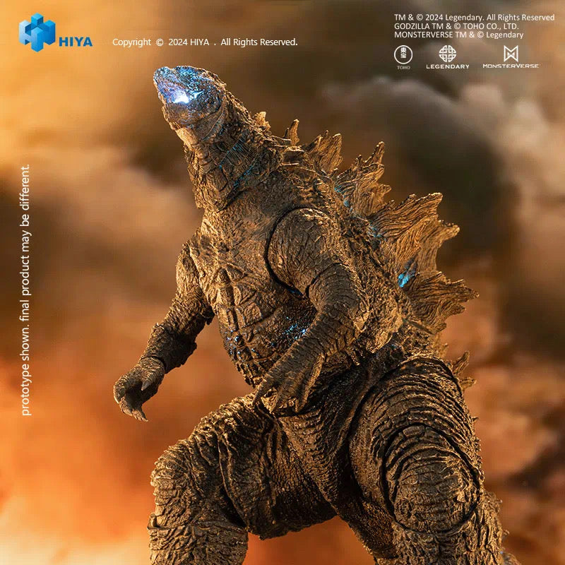 Pre-Order Hiya 7-Inch 18cm Godzilla vs Kong Heat Ray Godzilla Action Figure - Exquisite Collectible for Movie Fans & Display