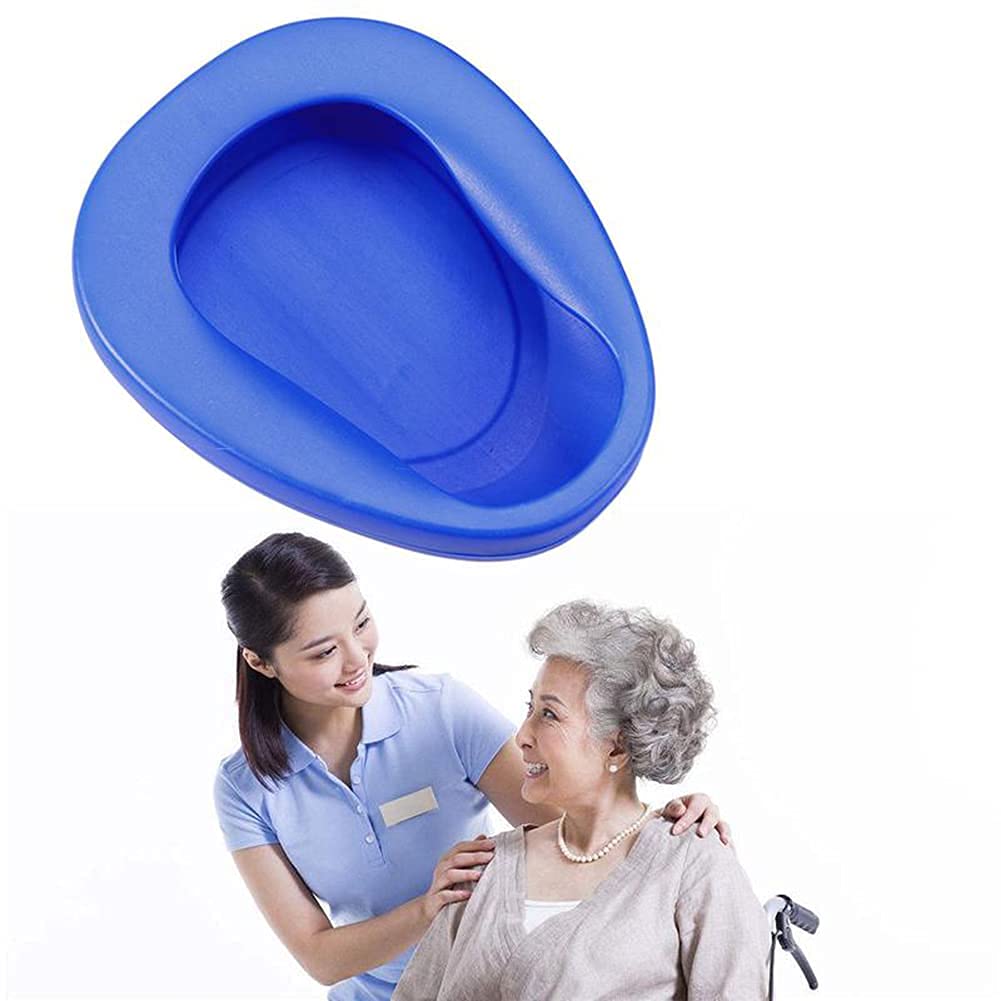 XBSXP Heavy Duty Bed Pan for Adults - Bariatric & Standard Size, No Spill Splash-Proof Design, Thick Stable PP Material - Ideal for Home Care, Hospital Use & Elderly Patients
