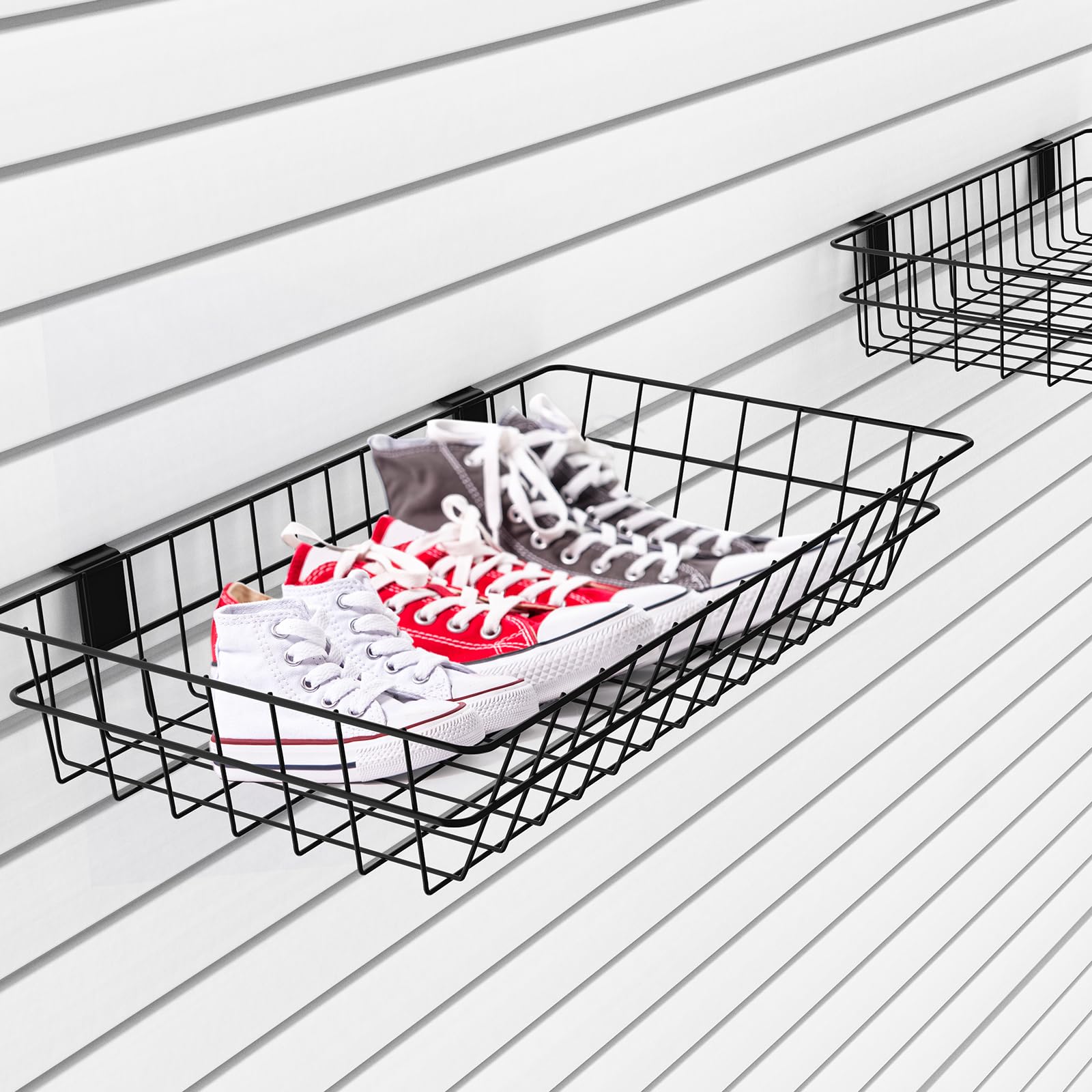 4 Pack Extra Large Slatwall Baskets - 24