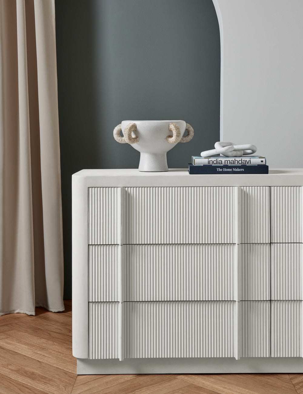 Sarah Sherman Samuel Merrit Dresser - Modern Wooden Dresser with 6 Drawers for Bedroom Storage & Organization | Perfect for Master Bedroom, Guest Room & Nursery