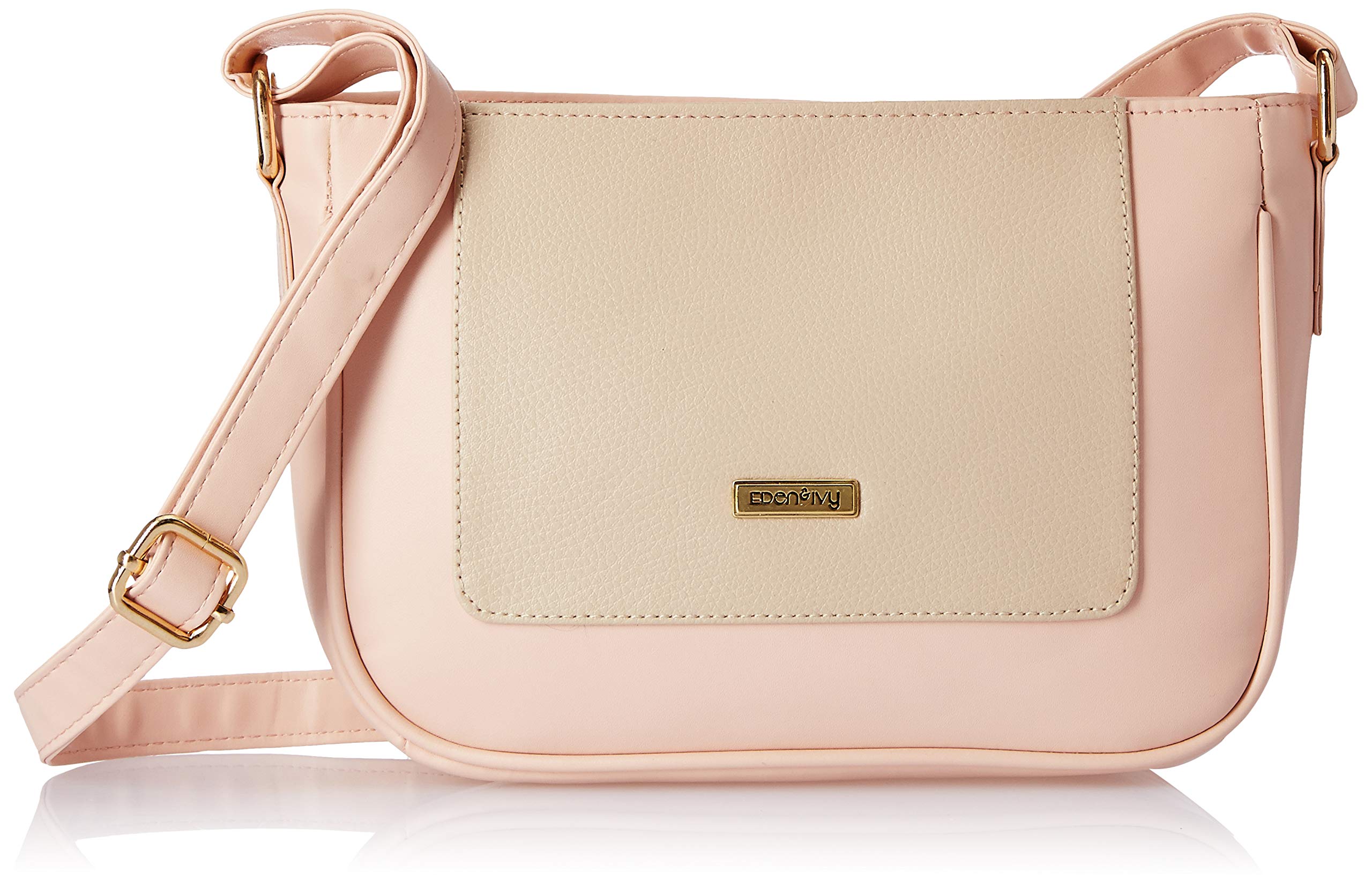 Symbol Women's Nude Sling Bags - Crossbody Shoulder Bag for Women | Lightweight & Stylish | Perfect for Travel, Shopping & Everyday Use (Formerly Eden & Ivy)