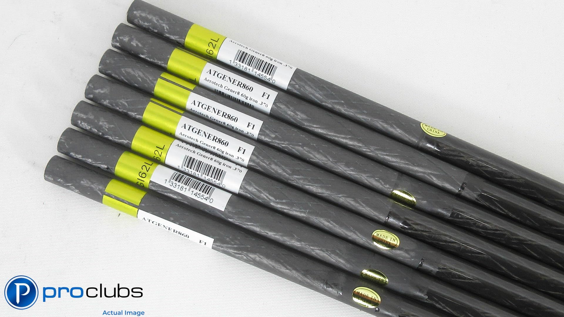 Premium Gener8 Graphite Iron Golf Shafts 4-PW Set (7 Shafts) - Choose Your Flex (Ladies F1) | Perfect for Women Golfers to Improve Swing & Distance Control on the Course