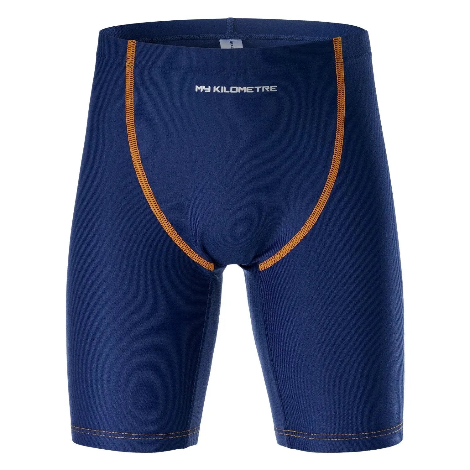 Boys' Competitive Swim Jammer Suit | Quick-Dry Training Swimwear with Drawstring for Kids | Perfect for Swim Practice & Swim Meets