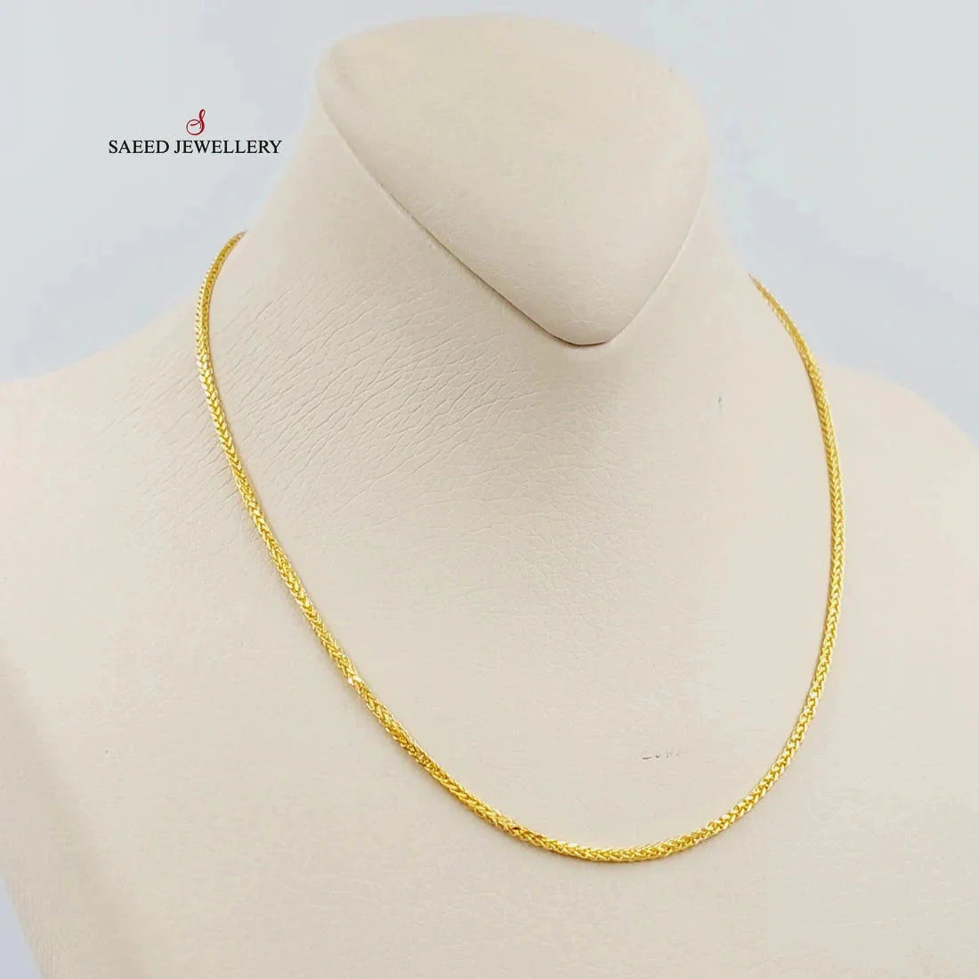 2mm Franco Chain Necklace 40cm Gold/Silver Plated Stainless Steel - Perfect for Layering, Gifts & Everyday Wear