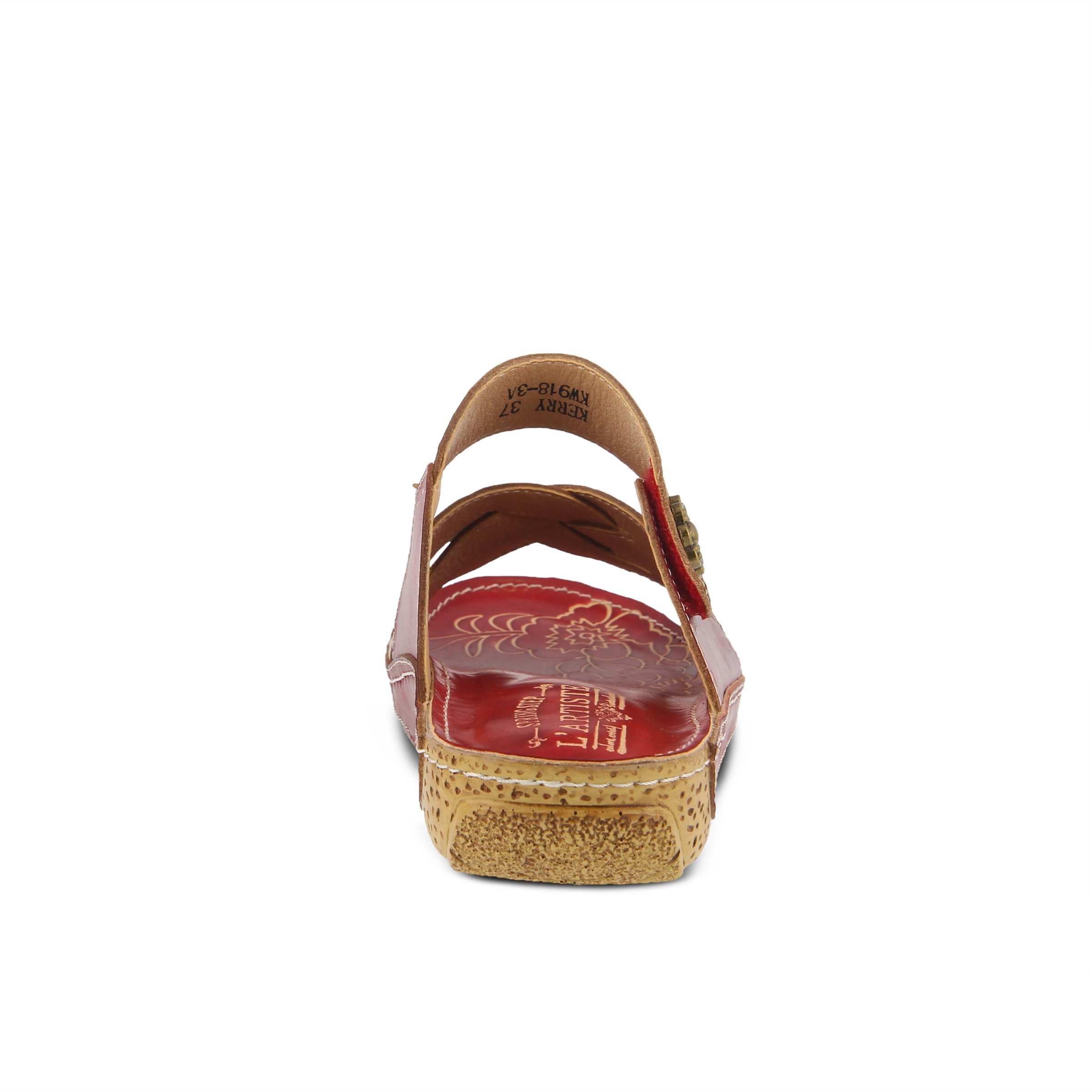 Spring Step L'Artiste Leigh Women's Red Multi Ballet Flats Size 41 M - Comfortable Casual Shoes for Work, Travel & Everyday Wear