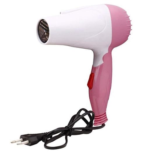 SP ENTERPRISE Mini Portable Hair Dryer - 1000W Powerful Travel Hair Dryer with Foldable Design & Diffuser | Compact Blow Dryer for Home, Travel, Gym & Salon Use