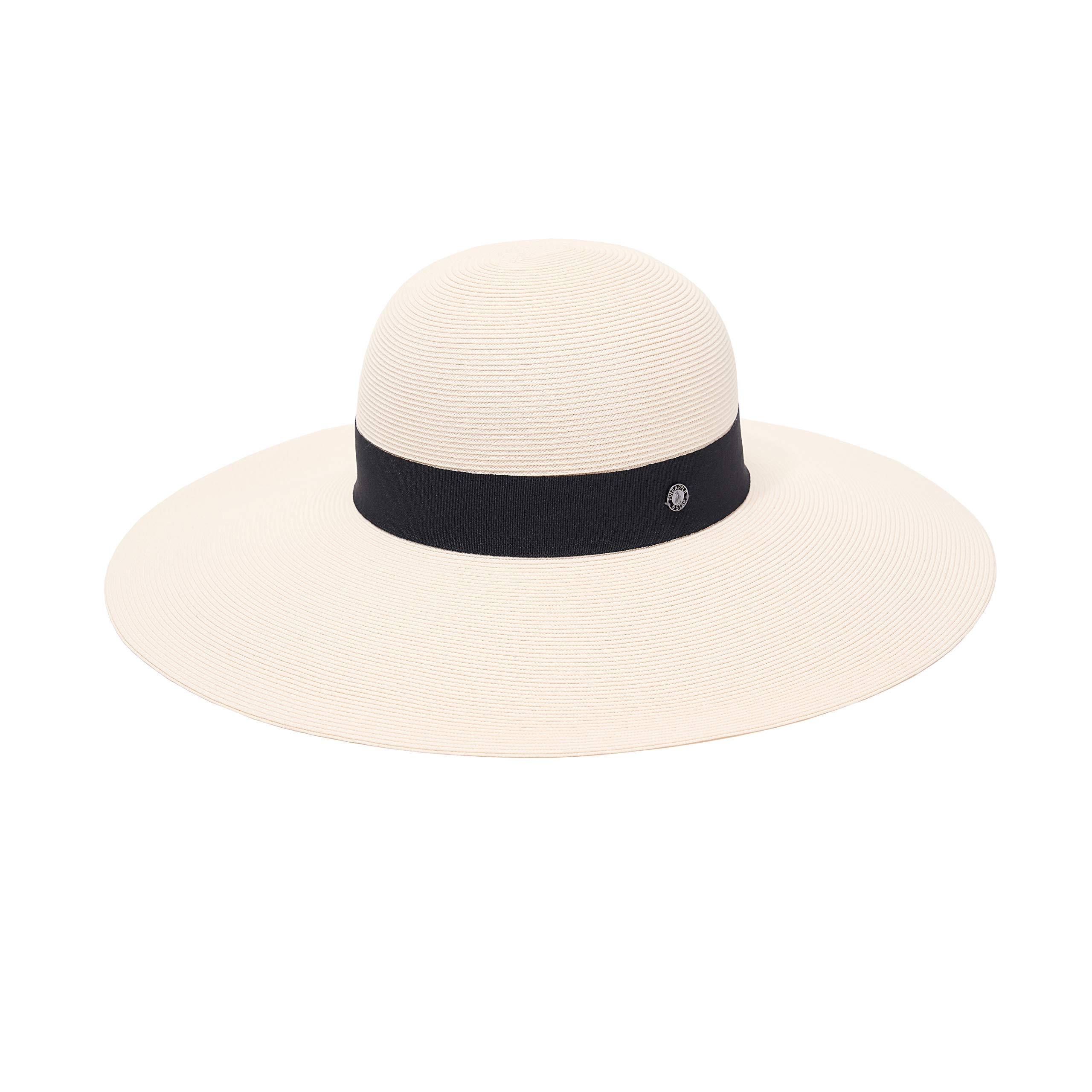 Pineapple & Star Jeune Women's Wide Brim Sun Hat - UPF 50+ UV Protection Straw Beach Hat with Fine Braid Design | Perfect for Summer, Vacations, Poolside, and Outdoor Activities
