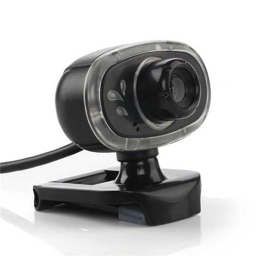 A881 USB 360° Rotating Webcam with Microphone - 12MP HD Web Camera with Blue Light Filter for PC, Laptop - Perfect for Video Conferencing, Online Classes & Streaming