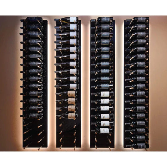 Blue Grouse VINdustry 3ft Tall Rectangular Wine Pegs & Panel Kit - Perfect for Home Wine Cellars, Bars, and Commercial Wine Storage