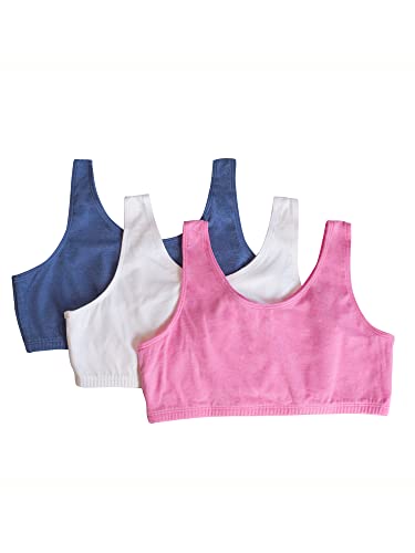 Pink Heather/White/Denim Heather