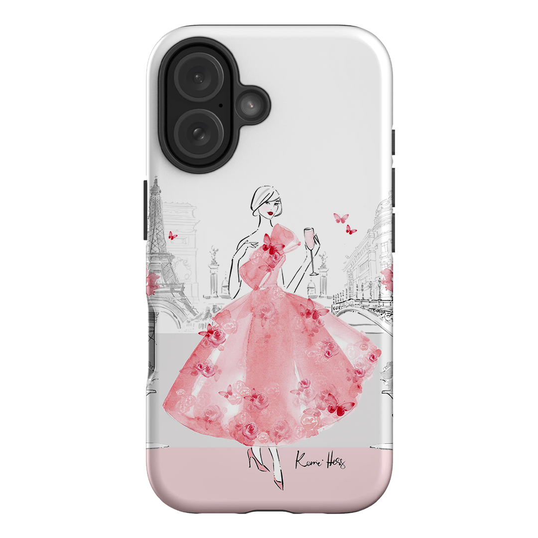 Elegant Rose Paris Phone Case for iPhone & Samsung - Stylish Floral Design, Slim Protective Cover - Perfect for Everyday Use, Travel & Gifting