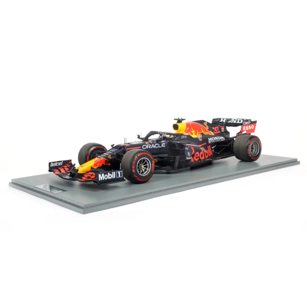 1:12 Scale Red Bull Racing Honda RB16B Max Verstappen #33 - 2021 Abu Dhabi GP Winner & F1 World Champion - Collectible Die-Cast Model Car for Racing Fans & Display
