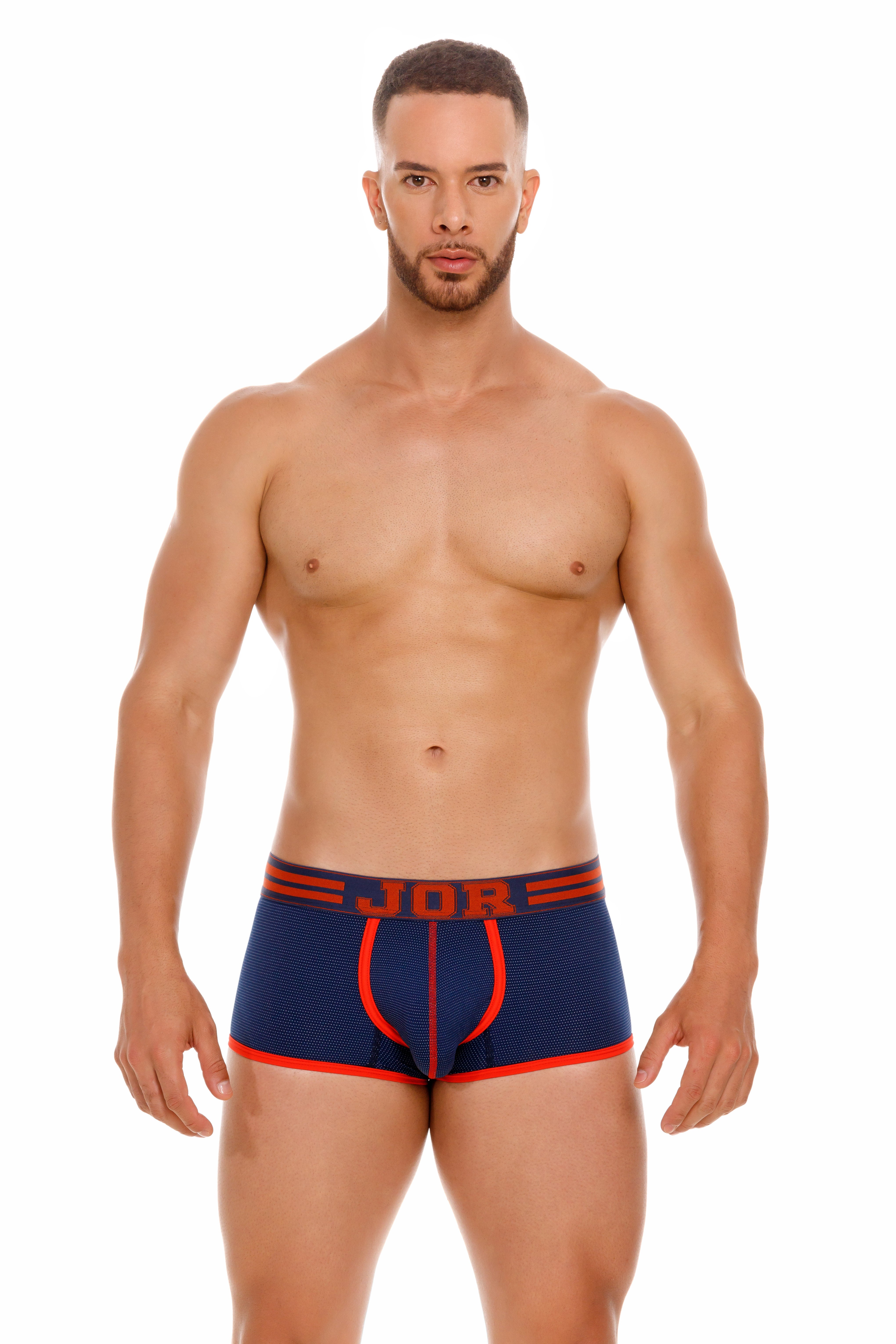JOR Men's College Boxer Briefs - Soft Cotton Underwear for Comfort & Support - Perfect for Everyday Wear, Gym & Sports