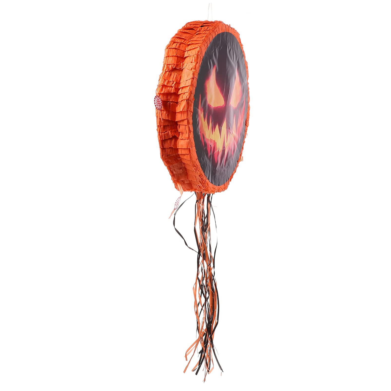 ABOOFAN Halloween Pull String Pinata - Pumpkin Themed Party Decor for Indoor & Outdoor Halloween Celebrations | Perfect for Trick or Treat, Birthday Parties & Festive Gatherings