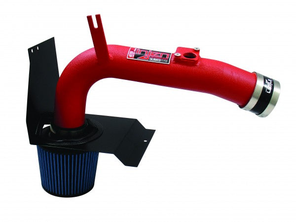 2008-2013 Subaru Impreza WRX & WRX STI SP Series High Performance Cold Air Intake System - Wrinkle Red - Boost Horsepower & Improve Engine Performance for Racing & Daily Driving