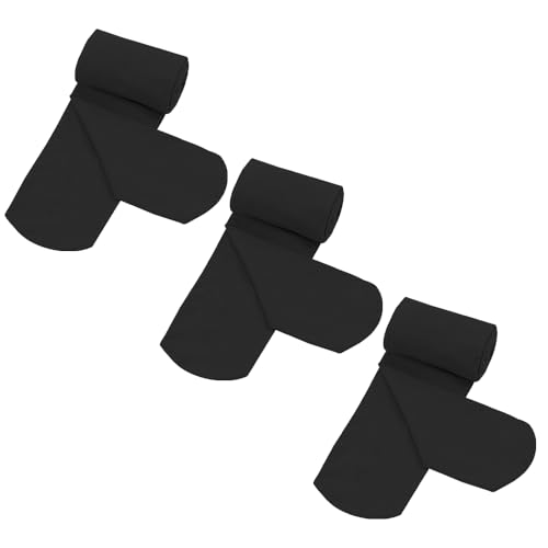 3 Pairs Black
