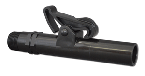 Plasson 3/4 Inch Quick Connect Coupler Riser - Heavy Duty Brass Irrigation Fitting for Garden Hose, Sprinkler Systems & Agricultural Watering