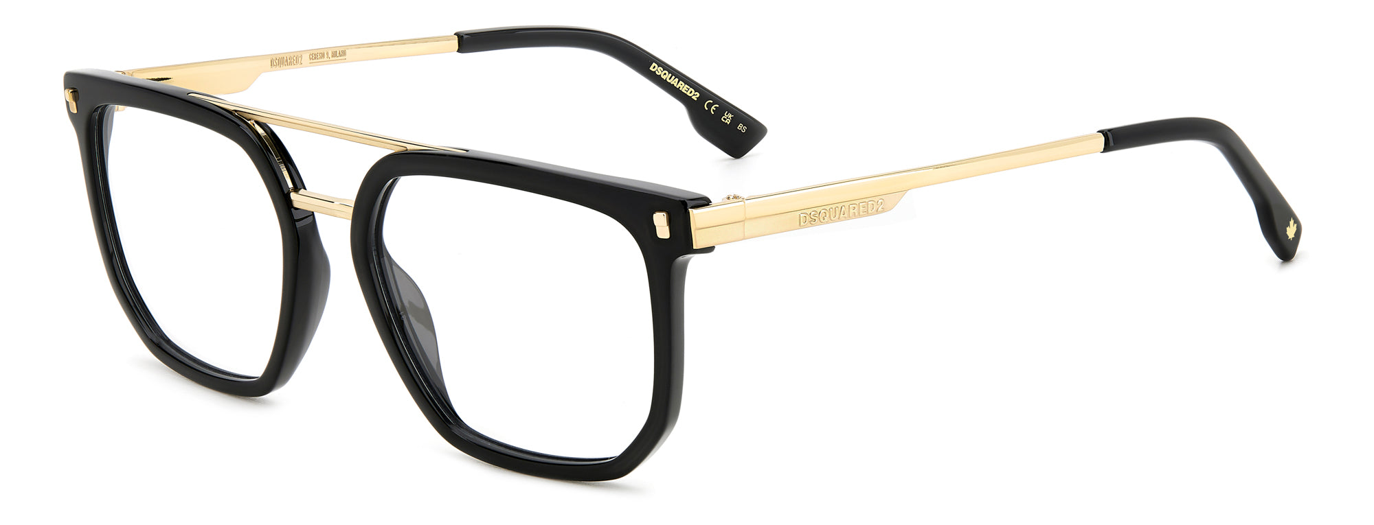 DSQUARED2 D2 0112 Sunglasses - Polarized Aviator Style for Men & Women - Perfect for Driving, Beach & Outdoor Activities