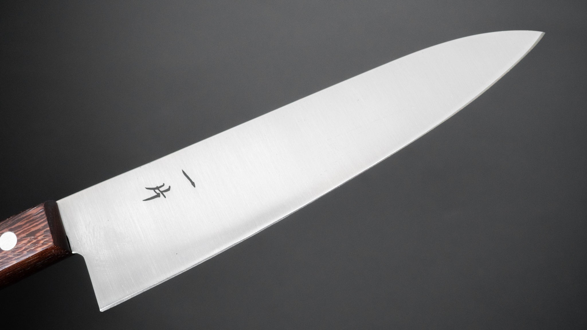 Hitohira Vintage SK Gyuto 180mm Japanese Chef Knife - Tagayasan Wood Handle (No Bolster) - Perfect for Sushi, Meat Slicing & Precision Cooking