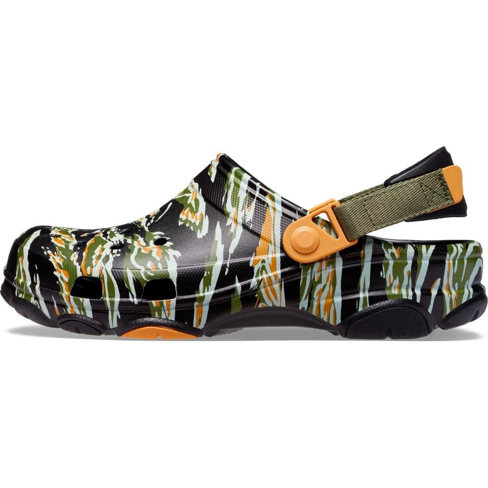 Crocs Unisex-Adult All-Terrain Camo Clog - Comfortable Waterproof Outdoor Shoes for Hiking, Beach & Casual Wear