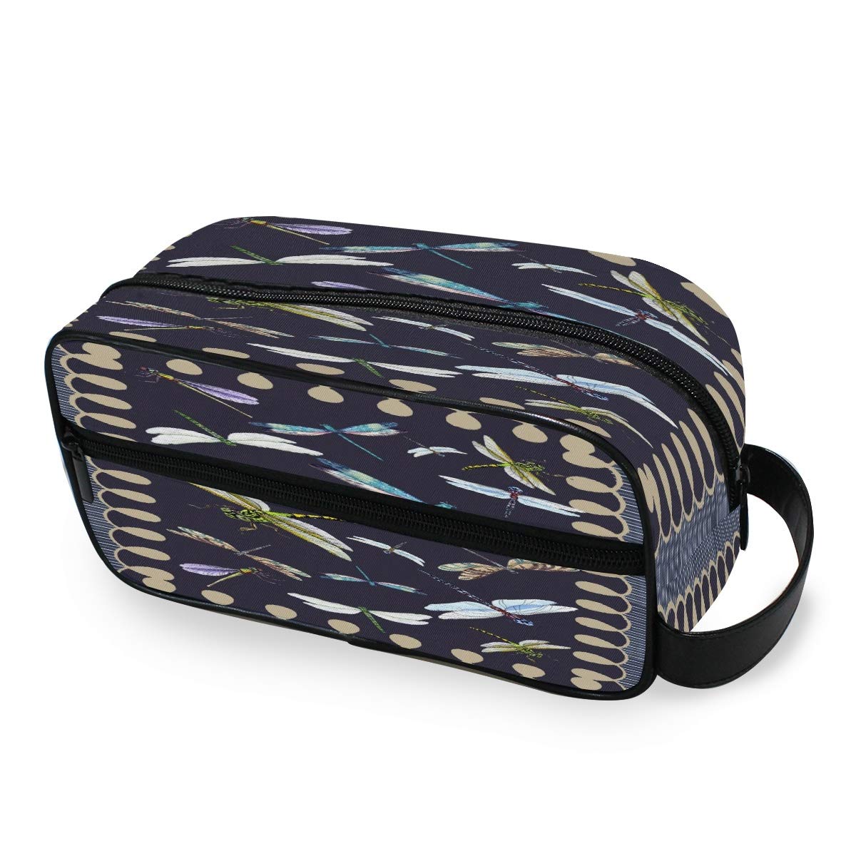Dragonfly Toiletry Bag for Travel, Kids & Business - Dopp Kit Organizer