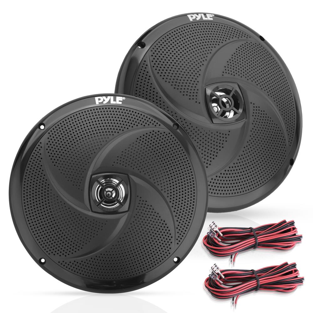 8 Inch Marine Grade Waterproof Boat Speakers - High Performance Audio for Boats, RVs, and Outdoor Adventures | Saltwater Resistant, UV Protected, Durable Design