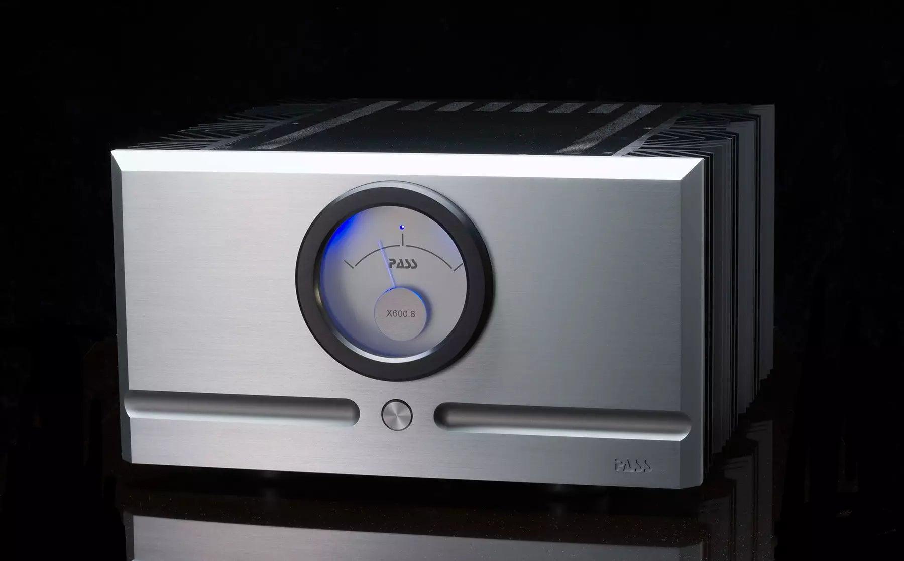 Pass Labs X600.8 Monoblock Power Amplifier (Pair) - High-End Audio Amplifier for Home Theater & Audiophile Stereo Systems - Perfect for Music Lovers & Home Entertainment
