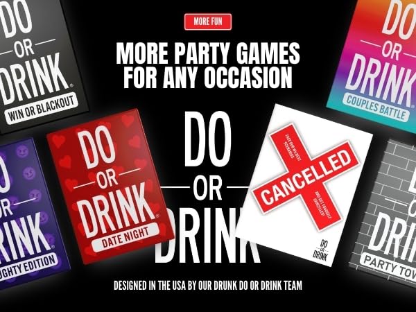 Do or Drink Team Wars - Fun Adult Drinking Party Game Set with Cups, Ping Pong Balls, Dice & Ropes - Perfect for Game Nights, Girls Nights & Social Gatherings - Exciting Group Drinking Games for Parties & Events