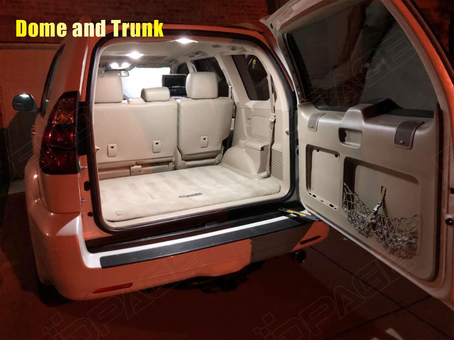 18-Piece Lexus GX460 LED Interior Light Kit (2010-2020) - Complete Interior & Backup Light Upgrade Package with Installation Tool | Perfect for Night Driving & Car Customization