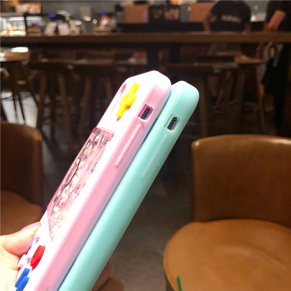 **UnnFiko 3D Cartoon Squishy Liquid Star Phone Case - Soft Rubber Protective Cover for iPhone 11 Pro Max - Cute & Funny Gaming Design for Girls & Women (Pink) - Perfect for Playful Protection & Trendy Style**