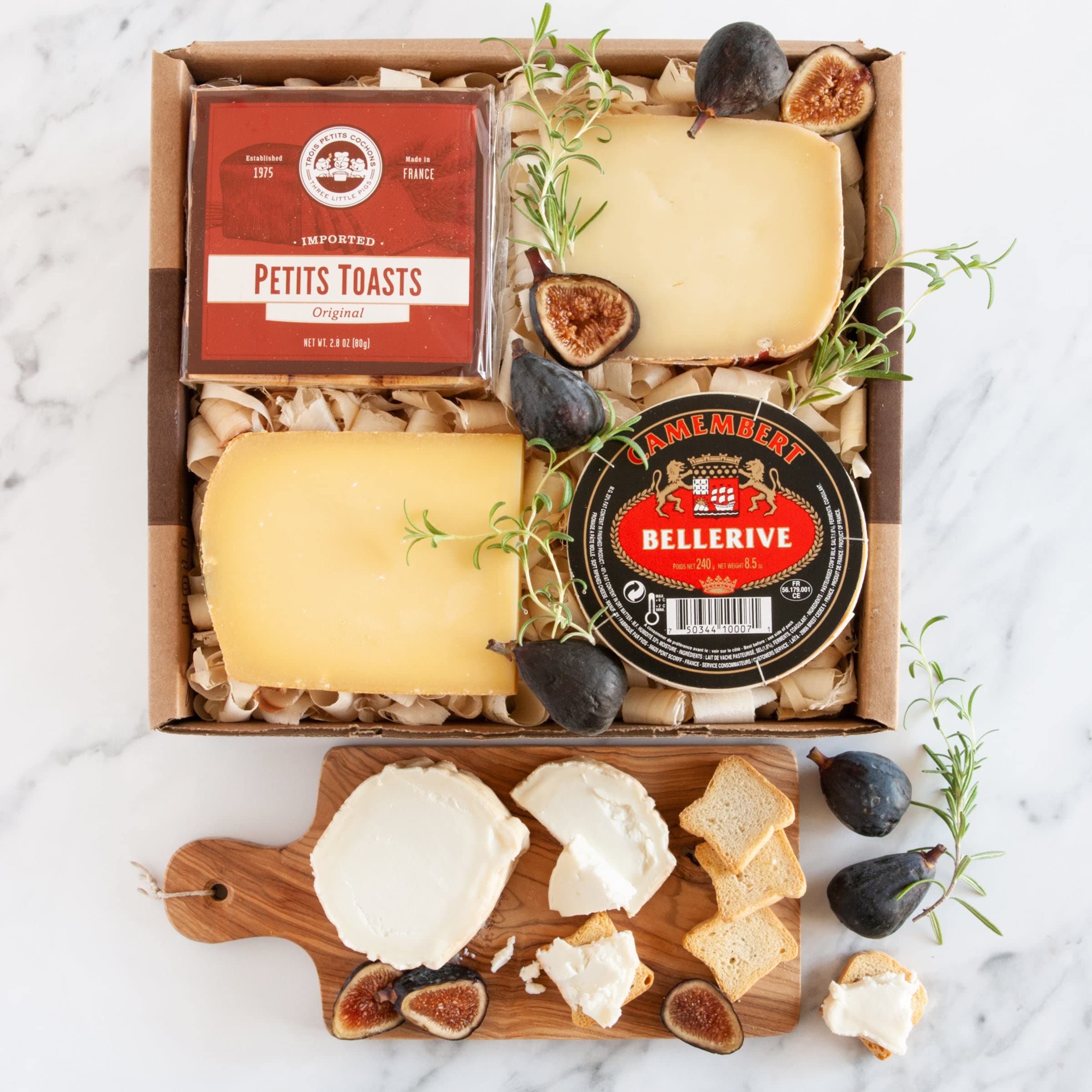 Premium French Cheese Gift Box - igourmet Artisan Cheese Tasting Assortment | Perfect for Wine Pairing, Holiday Gifts & Gourmet Cheese Lovers