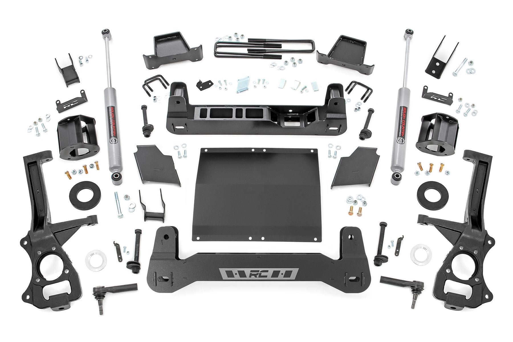 6 Inch Lift Kit for GMC Sierra 1500 2WD/4WD (2019-2024 & Classic) - Heavy Duty Diesel Suspension System 22931D - Perfect for Off-Roading, Truck Customization & Enhanced Ground Clearance