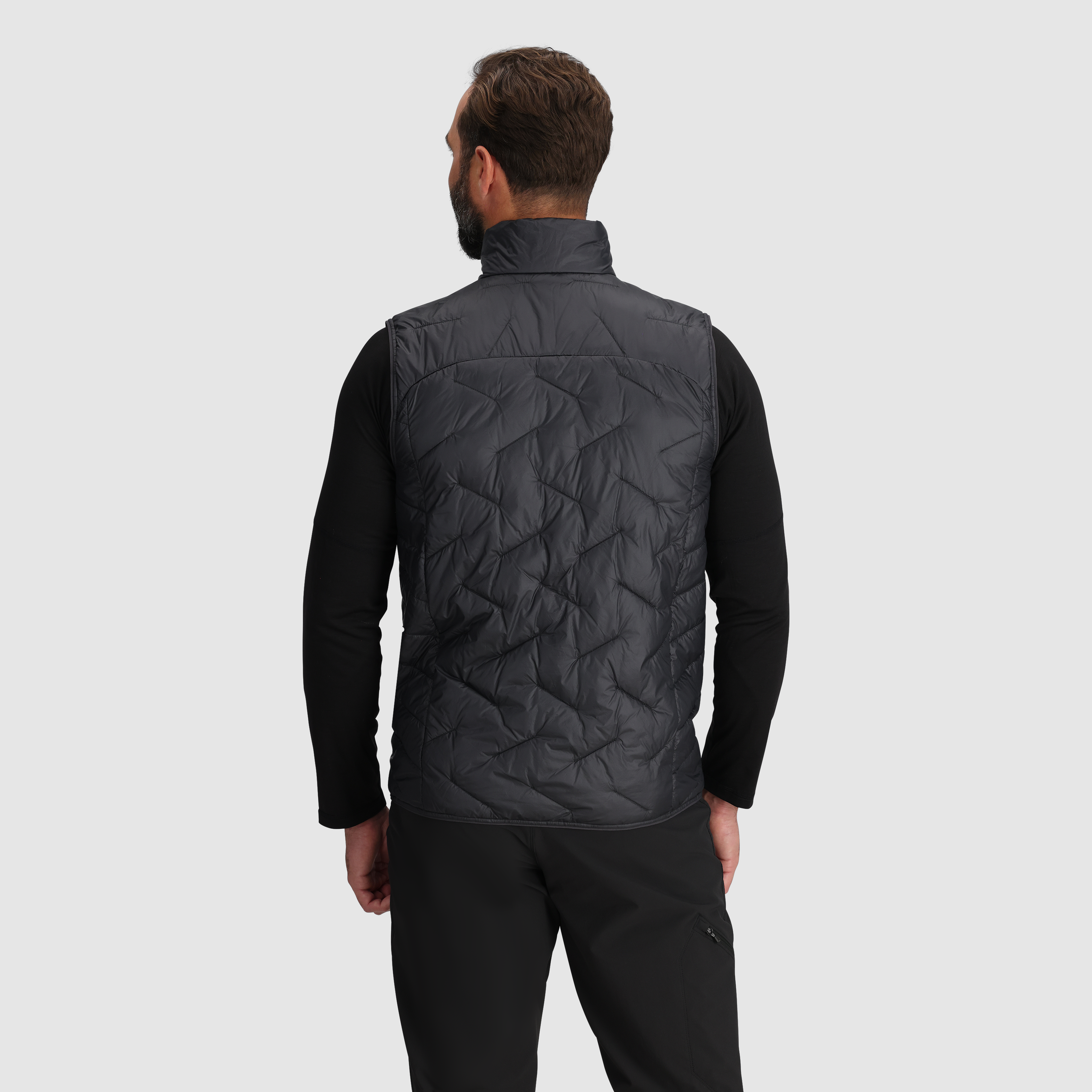 Men's SuperStrand LT Vest - Lightweight Water-Resistant Outdoor Vest for Hiking, Camping & Casual Wear | Breathable Shell Jacket for Men