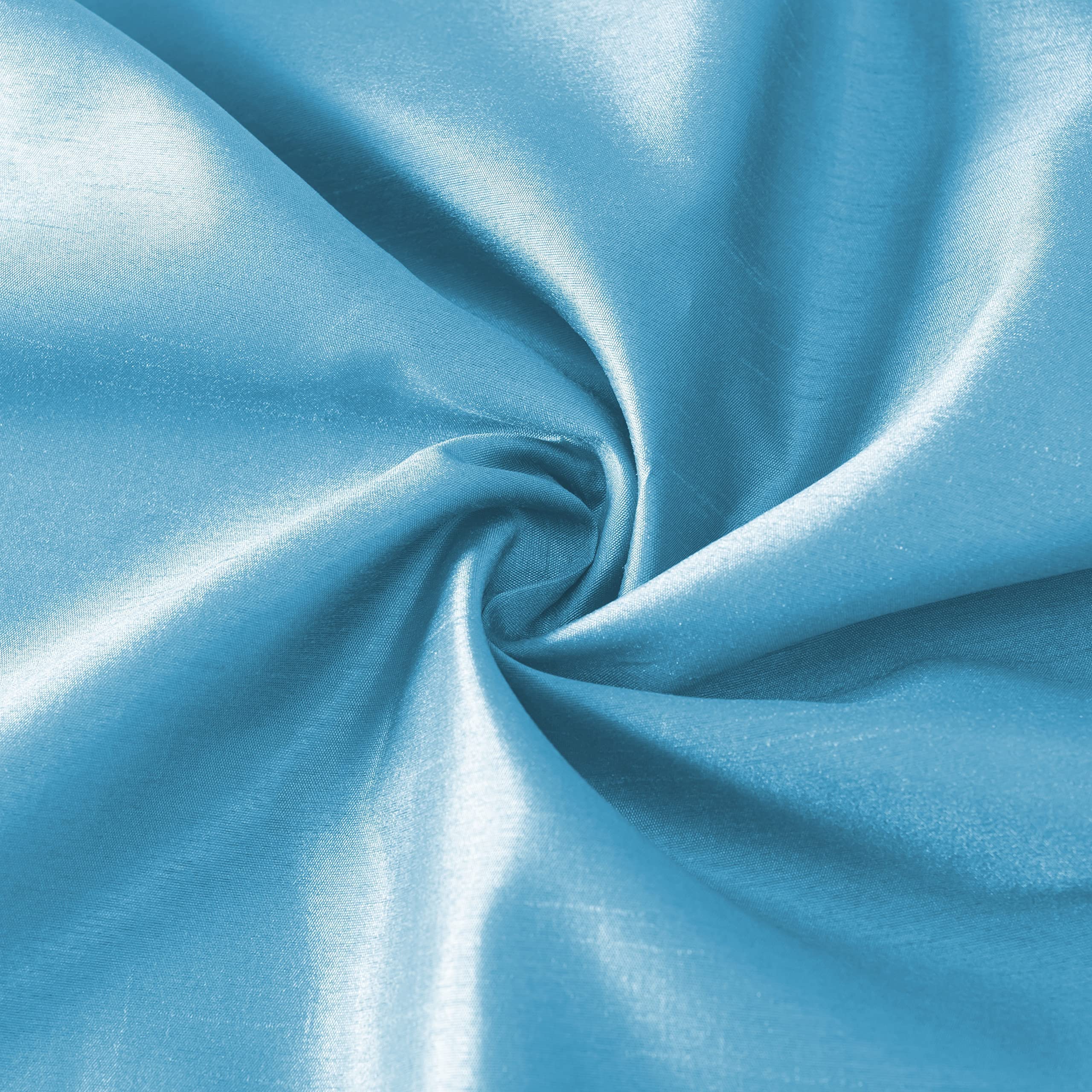 Premium 3-Piece Embroidered Linen Curtain Set with Valance & Tiers - Turquoise Kitchen, Living Room & Bathroom Window Treatments for Elegant Home Decor