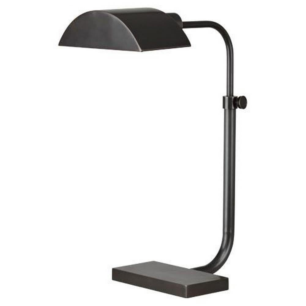 Z460 Metal Shade Lamps - Deep Patina Bronze Finish | Vintage Industrial Lighting for Living Room, Bedroom & Office Decor