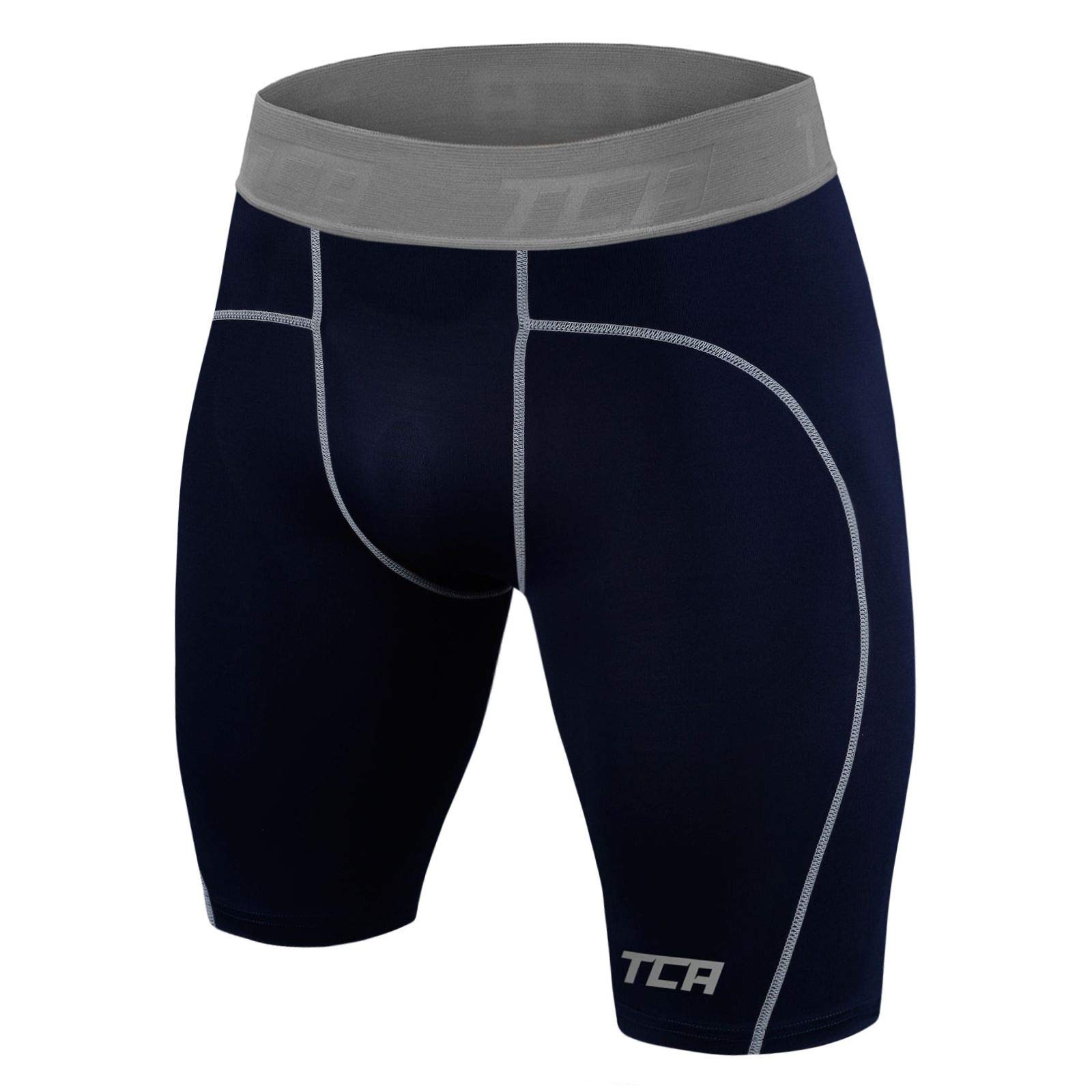 TCA Men's & Boys' Pro Performance Compression Base Layer Thermal Underwear Shorts - Ideal for Running, Workouts & Cold Weather Activities