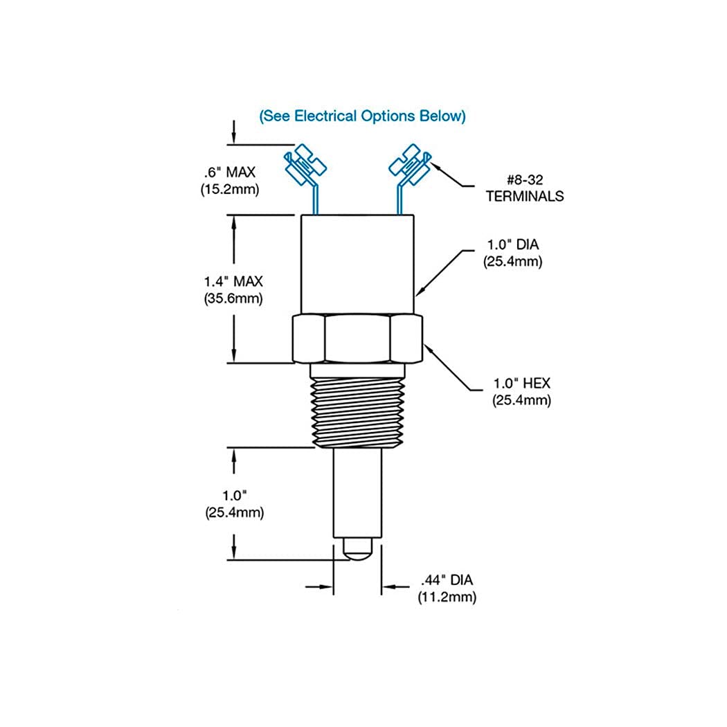 Nason TM-2C-220R Factory-Set Temperature Switch with 1 Year Warranty | Industrial HVAC & Refrigeration Control | Perfect for Commercial Freezers, AC Units & Process Equipment