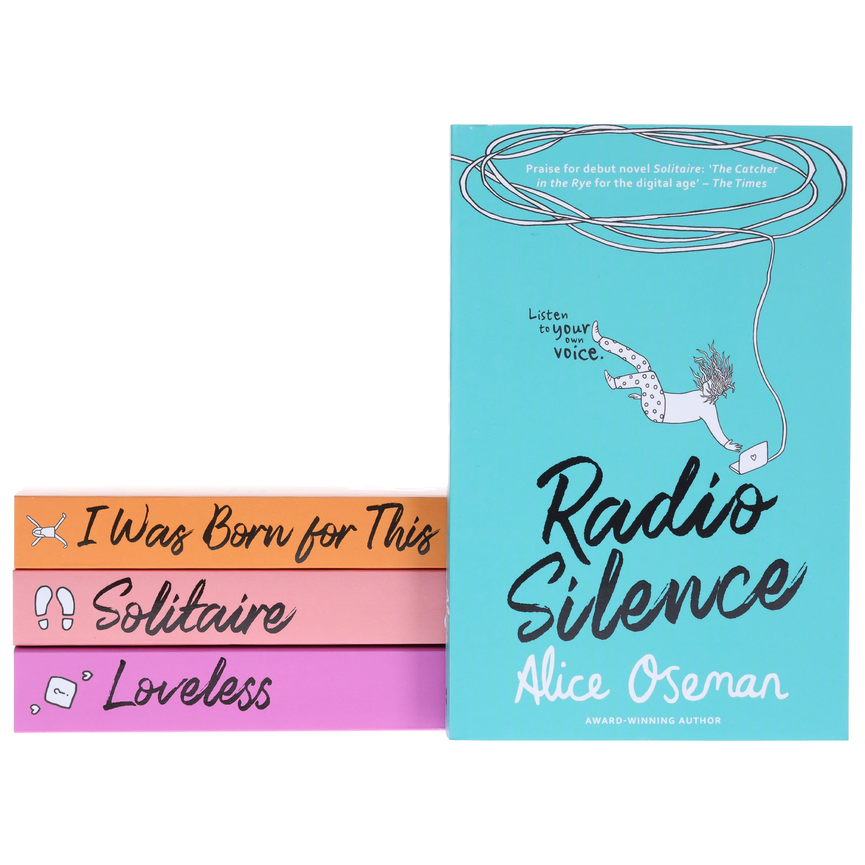 Alice Oseman 4 Books Collection Box Set - YA Fiction Novels for Teens Ages 13+ | Paperback Edition | Perfect for Teen Readers, Book Clubs & Gifts