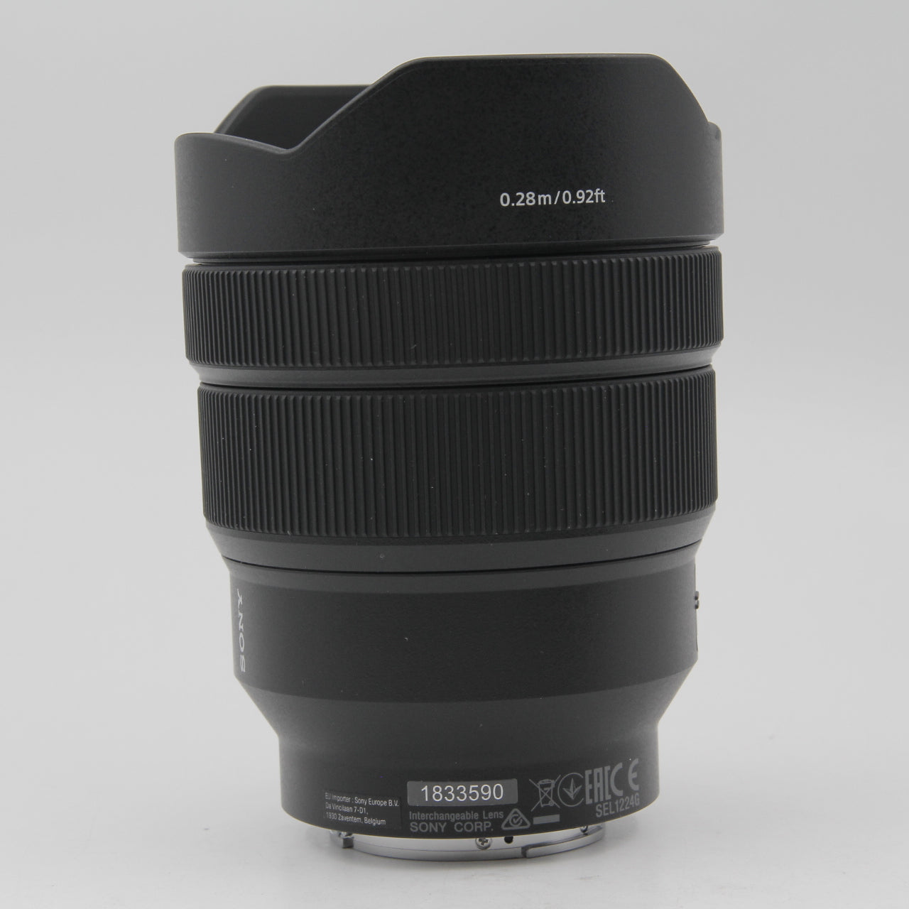 Open Box Excellent Condition Sony FE 12-24mm f/4 G Ultra Wide Angle Zoom Lens for Landscape, Architecture & Astrophotography - Perfect for Sony Full Frame Mirrorless Cameras