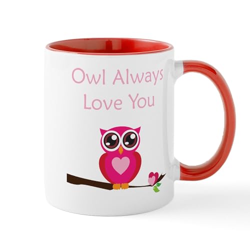 White/Red Inside - Owl Always Love You Mug