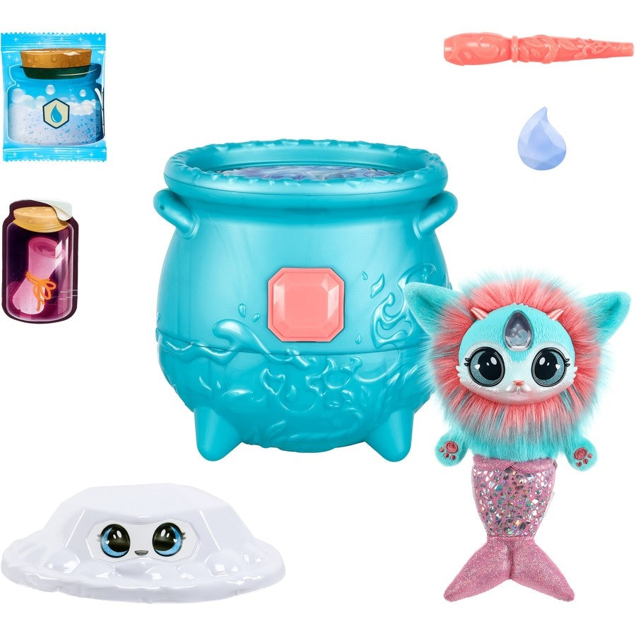 Magic Mixies Magical Gem Surprise Cauldron – Interactive Water Magic Toy for Kids | Fun STEM Learning & Pretend Play Gift for Boys & Girls | Perfect for Birthday Parties & Indoor Playtime