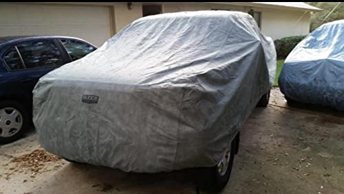 3 Layer All Weather Truck Cover for Dodge Ram 1500 Base Regular Cab Short Bed (2010-2011) - Waterproof, UV Resistant, Breathable Pickup Protection - Perfect for Outdoor Parking, Winter Storage & Road Trips