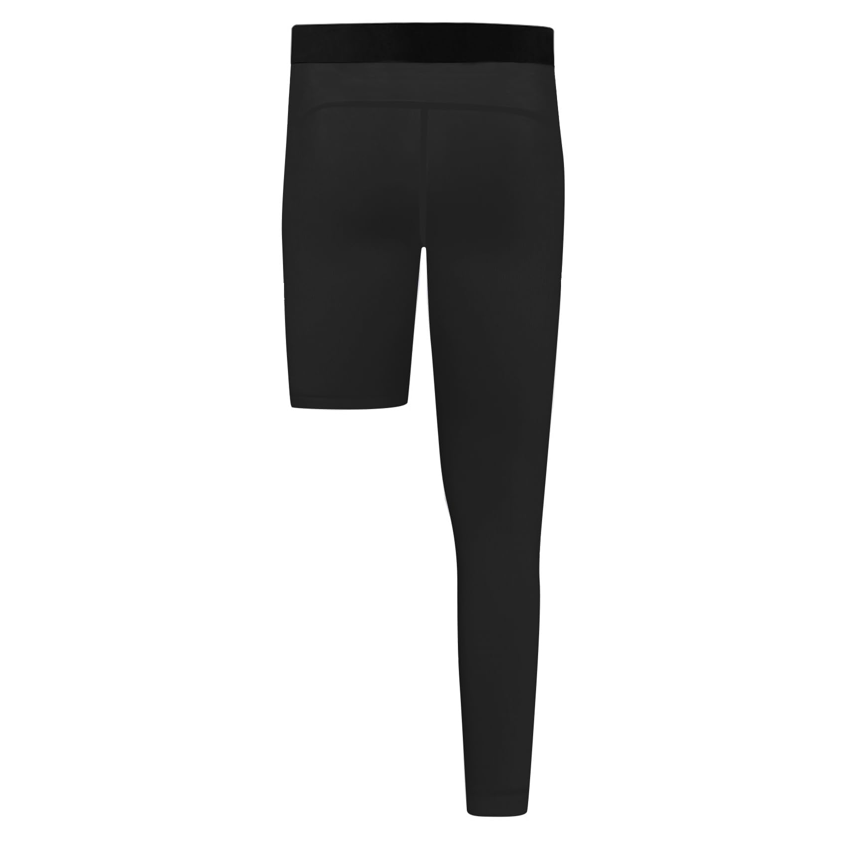 Youth Boys Compression Pants with Side Pockets - Athletic Base Layer Leggings for Running, Workouts & Sports - Moisture-Wicking Performance Tights for Training, Gym & Outdoor Activities