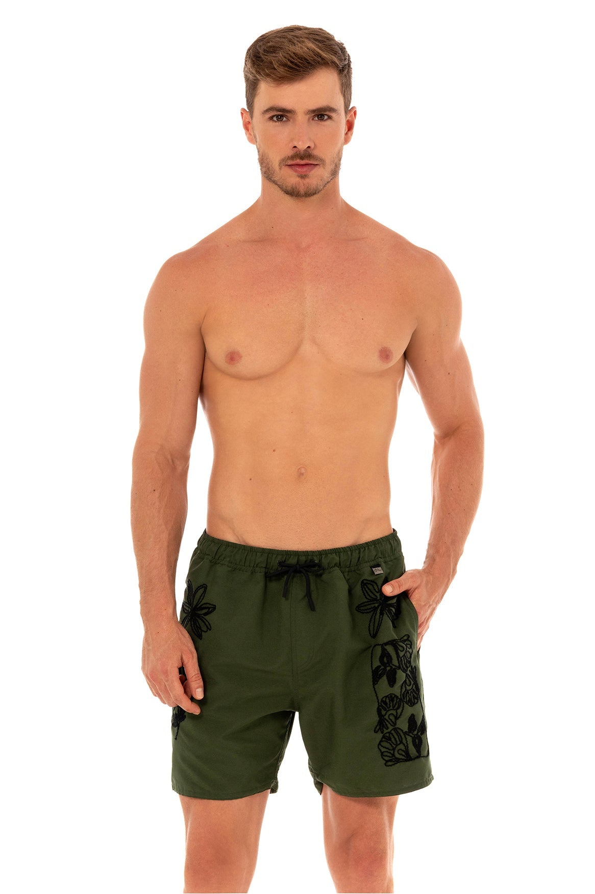 Joe Men's Quick-Dry Swim Trunks with Mesh Liner - Comfortable Beach Shorts for Swimming, Surfing & Summer Vacations