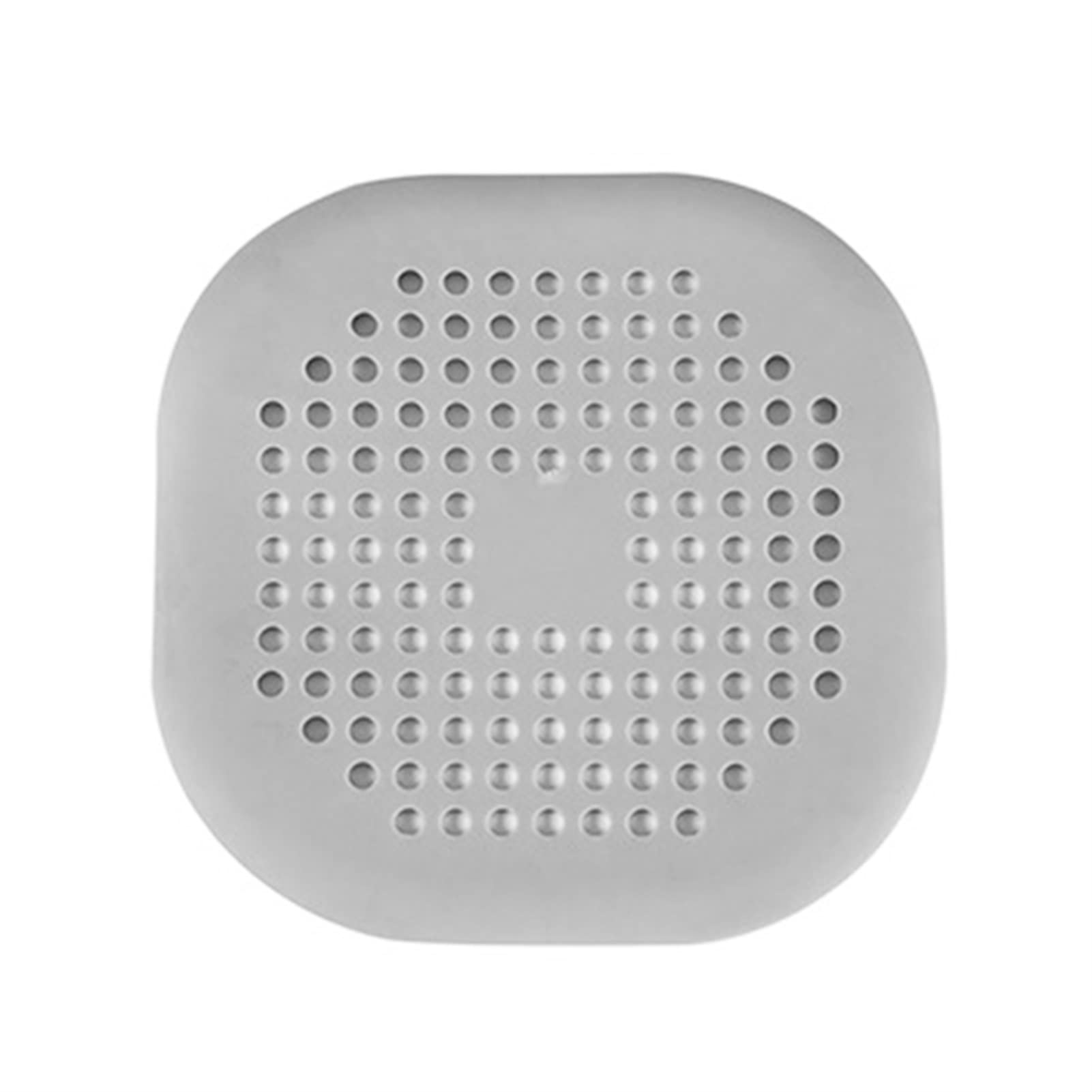 DIGUCFH Silicone Hair Catcher Drain Stopper - Anti-Clog Shower & Bathtub Strainer, Kitchen Sink Deodorizer Plug, Bathroom Accessories (Gray) - Perfect for Showers, Tubs & Kitchen Drains to Prevent Hair Clogs & Odors