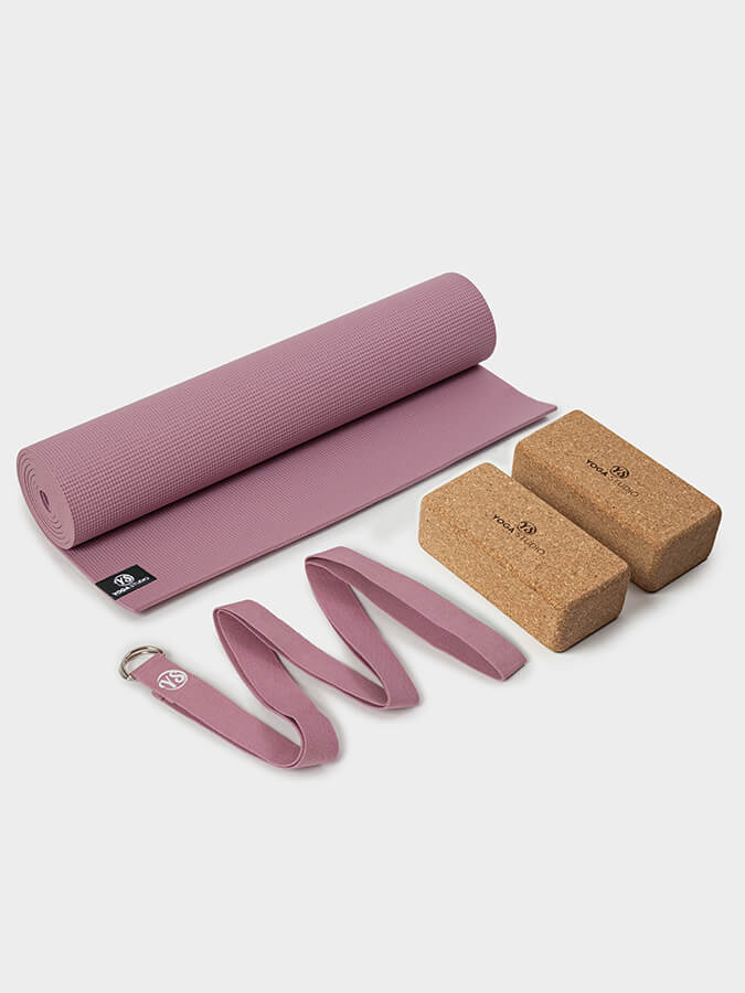 Eco-Friendly Cork Yoga Mat Set with Non-Slip Surface - Oeko-Tex Certified for Home & Studio Practice - Perfect for Beginners & Professionals