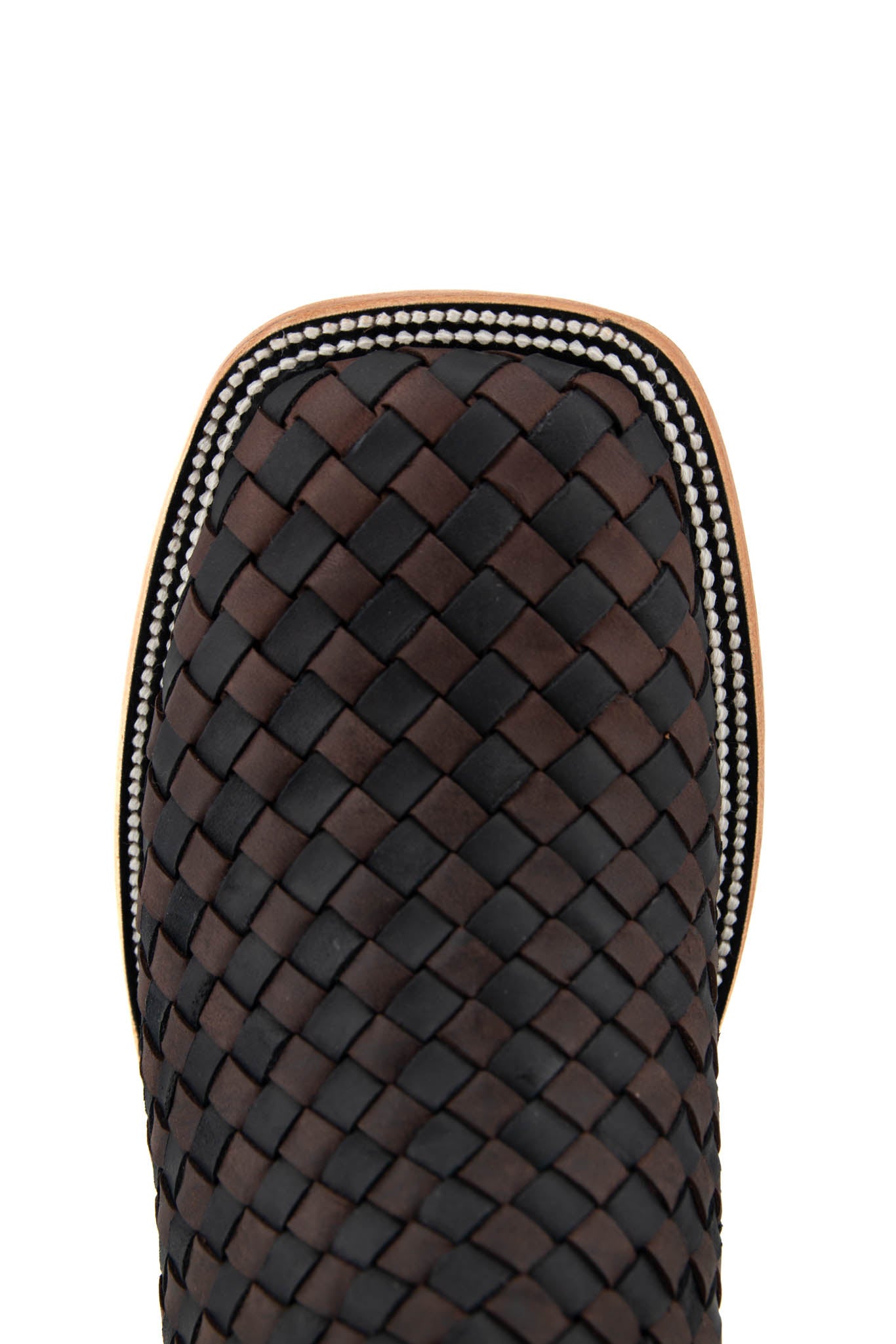 Handmade Serbia Woven Square Toe Cowboy Boots for Men & Women - Western Style Leather Ankle Boots for Country Dancing, Rodeo & Outdoor Adventures