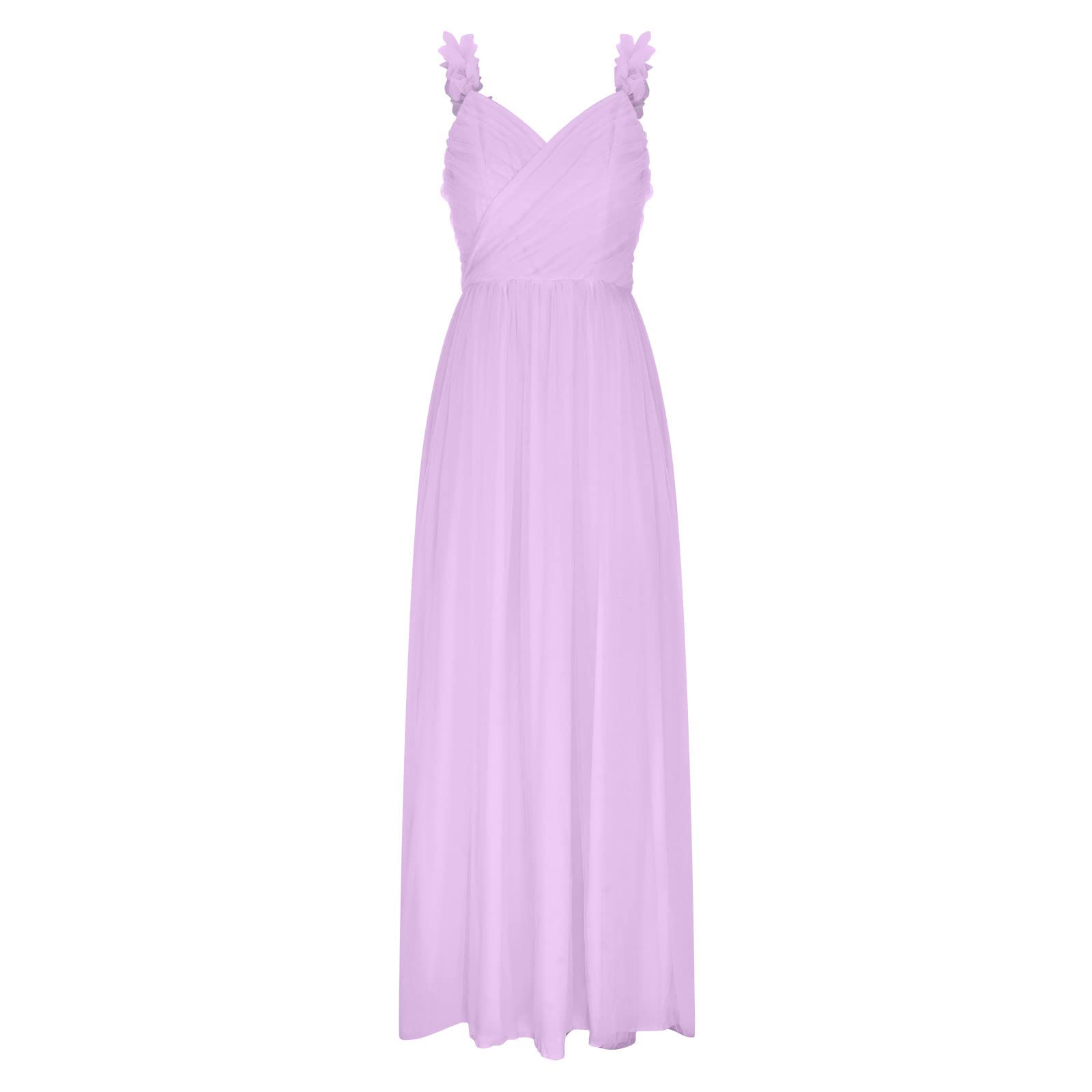 Elegant Off Shoulder Maxi Dress for Women - Sexy Formal Tulle Wedding Guest Dress 2022 | Princess Bridal Ball Gown for Parties, Prom, Evening Events & Special Occasions